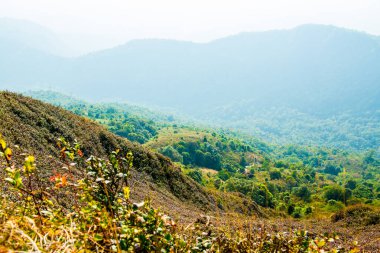 Kew Mae Pan görünümü Doi Inthanon Tabiat Parkı, Tayland