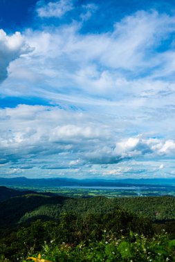 Phayao City, Tayland ile Kwan Phayao Gölü.
