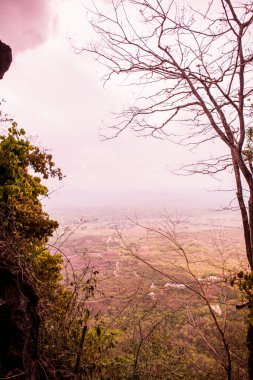 Tayland 'daki mağarası olan Pan şehrinin en iyi manzarası..