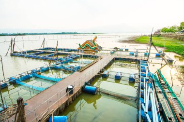 Phayao Gölü manzarası, Tayland