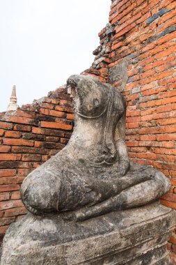 Chaiwathanaram Tapınağı, Tayland 'da antik Buda heykeli