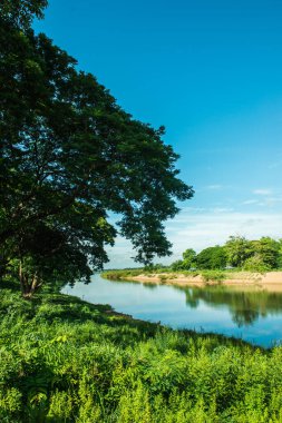 Ping nehrinin manzarası, Tayland