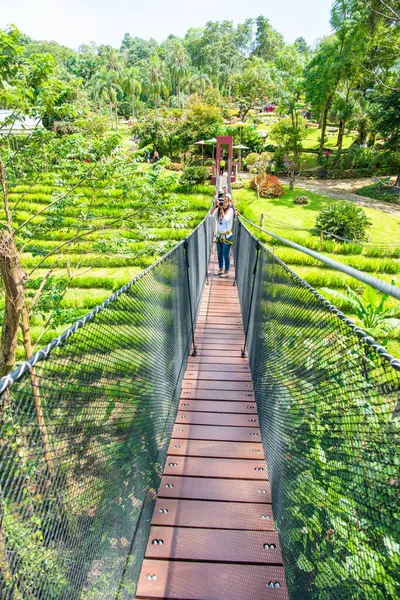 CHIANG RAI, THAILAND - 28 Ağustos 2016: Mae Fah Luang Garden, Tayland.