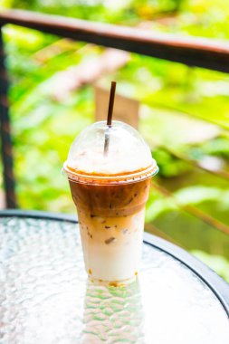 Plastik Bardakta Buzlu Latte Kahve, Tayland.