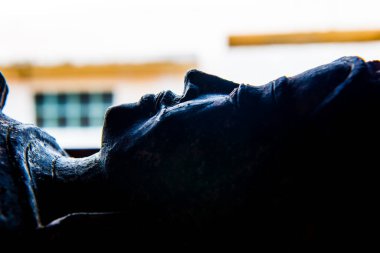 Buddha 'nın silueti, Tayland.
