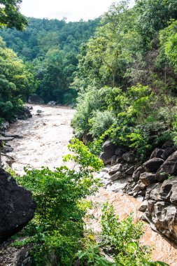 Ob Luang Ulusal Parkı, Tayland 'da sel baskını.