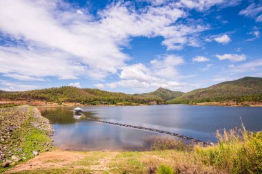 Doi Ngu rezervuarının manzara görüntüsü, Tayland