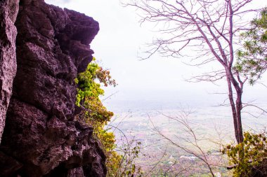 Tayland 'daki mağarası olan Pan şehrinin en iyi manzarası..