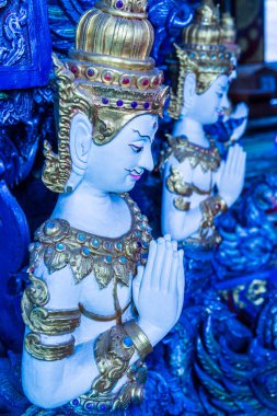 Tayland stili melek Rong Sua 'da. Tayland, 10 tapınağı..