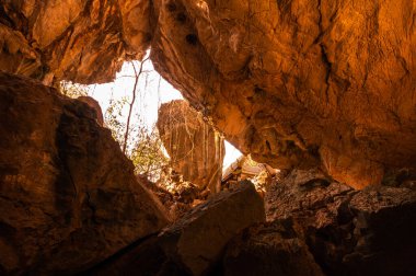 Phra Sabai cave in Lampang province, Thailand.