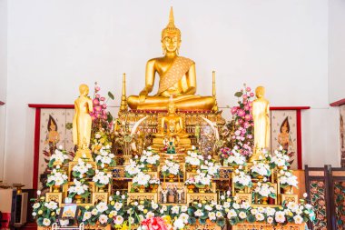 Nakhonsawan, Tayland 'da Altın Buda Heykeli veya Luang Phor Sri Sawan.