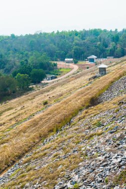Mae Ngat Somboon Chon barajının manzara manzarası, Tayland