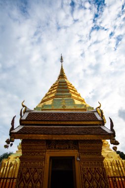 Chiangmai bölgesindeki Phrathat Doi Suthep tapınağı, Tayland.