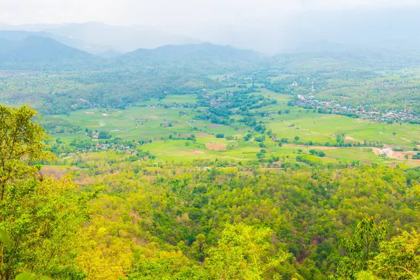 Pan şehrinin en iyi manzarası, Tayland.