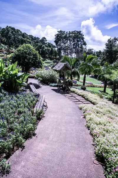 Chiang Rai bölgesindeki Mae Fah Luang Bahçesi, Tayland.
