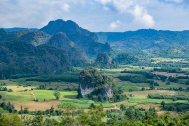 Mountain View at Phu Langka Viewpoint, Thailand.