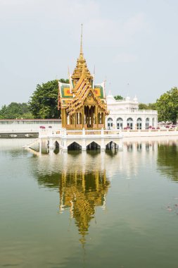 Phra Thinang Aisawan Thiphya-Art Pavyonu Bang Pa-In Sarayı, Tayland.