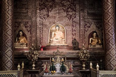 Phra Phuttha Sihing Buddha, Phra Sing Waramahavihan Tapınağı, Tayland.