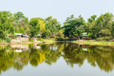 Tayland, Tayland 'da köy manzarası.