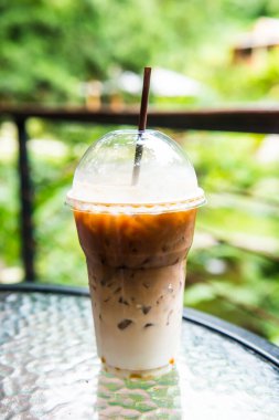 Plastik Bardakta Buzlu Latte Kahve, Tayland.