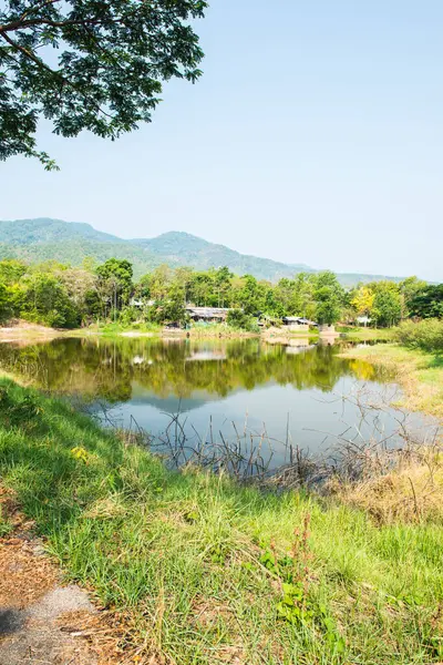 Tayland, Tayland 'da köy manzarası.