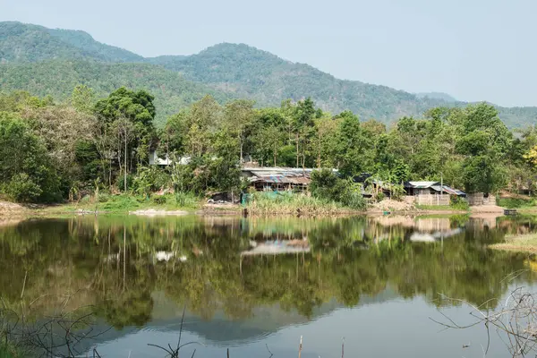 Tayland, Tayland 'da köy manzarası.