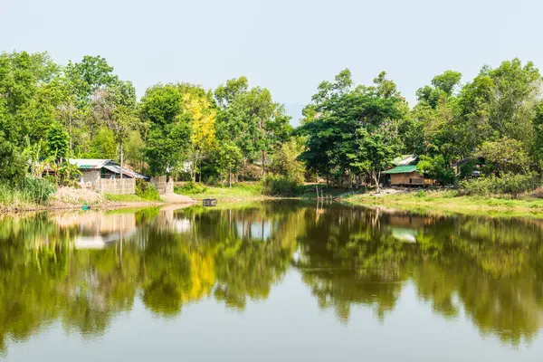 Tayland, Tayland 'da köy manzarası.