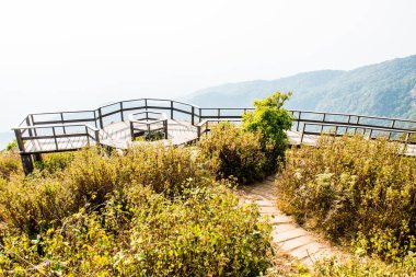 Kew Mae Pan görünümü Doi Inthanon Tabiat Parkı, Tayland