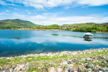 Doi Ngu rezervuarının manzara görüntüsü, Tayland