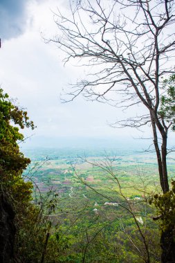Tayland 'daki mağarası olan Pan şehrinin en iyi manzarası..