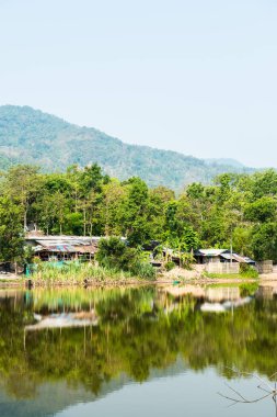 Tayland, Tayland 'da köy manzarası.