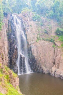 Haew Narok waterfall at national park, Thailand. clipart