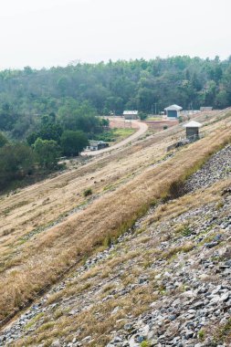 Mae Ngat Somboon Chon barajının manzara manzarası, Tayland