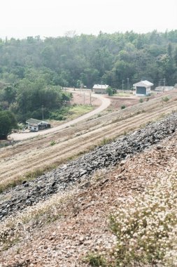 Mae Ngat Somboon Chon barajının manzara manzarası, Tayland