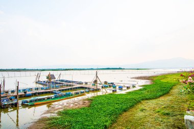 Phayao Gölü manzarası, Tayland