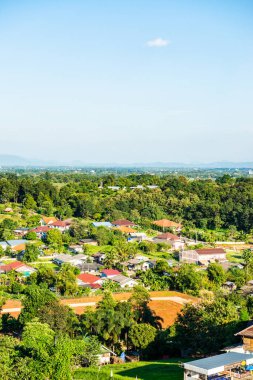 Tayland 'ın Chiang Rai bölgesindeki yerli köy..