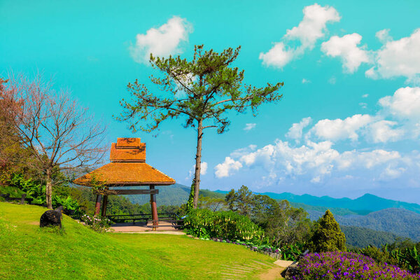 Прекрасный пейзаж национального парка Хуай Нам Данг в провинции Чиангмай, Таиланд.