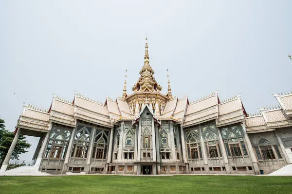 stock image Beautiful Buddhist Sanctuary at Nakhon Ratchasima Province, Thailand