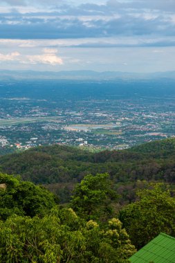 Tayland 'ın Chiangmai eyaletinin şehir manzarası.