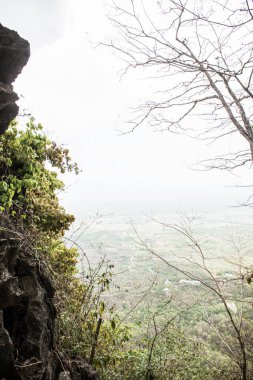 Tayland 'daki mağarası olan Pan şehrinin en iyi manzarası..