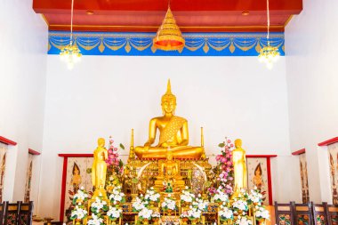 Nakhonsawan, Tayland 'da Altın Buda Heykeli veya Luang Phor Sri Sawan.