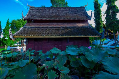 Old church in the Phuttha Eoen temple, Thailand. clipart