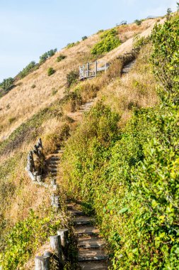 Kew Mae Pan görünümü Doi Inthanon Tabiat Parkı, Tayland