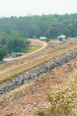 Mae Ngat Somboon Chon barajının manzara manzarası, Tayland