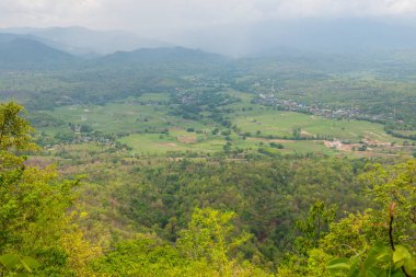 Pan şehrinin en iyi manzarası, Tayland.