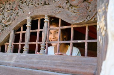 Taylandlı kadın rahip, Chiang Mai..