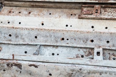 Tayland 'daki inşaat sahasında yol çalışması stoku