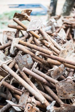 Tayland 'daki şantiyede kriko stoku