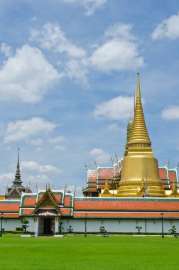 Wat Phra Kaew, Bangkok 'un güzel manzarası