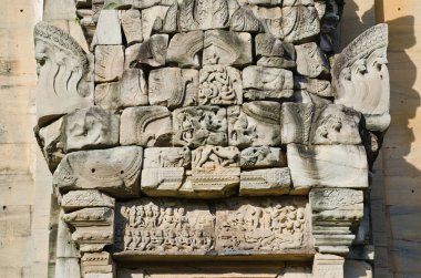 Phimai Tarih Parkı, Tayland 'da Kapı Çerçevesi Oluşturma.